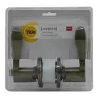 มือจับก้านโยก YALE L5317 US5 สีทองเหลืองรมดำ