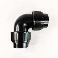ข้องอ 90 แบบสวมอัด HDPE 6 หุน (25x25 มม.)