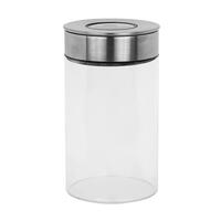 ขวดโหลแก้ว 1.0L กลม ฝากด PURE