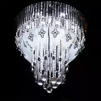 โคมไฟถาด LED คริสตัล 50 ซม. รุ่น AM1922 VANEZZA