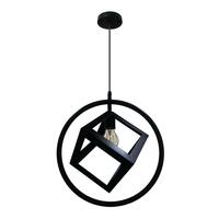 CHANDELIER MDL CH-2042A EVL MT BK 1L