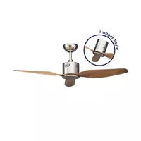 CEILING FAN TC60 WINMT/PL MD BR/SV46"3P