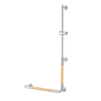 COTTO CT0166 Support rail with adjustable shower hanger, Natura model