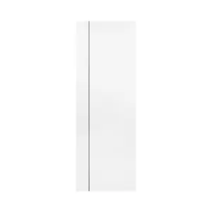 ประตูห้องน้ำ UPVC ไม่เจาะลูกบิด ASARA A811 70x200 ซม. สีขาว-1