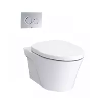 สุขภัณฑ์แขวนผนัง TOTO CWT822RUV2 3/4.5 ลิตร พร้อมฝารองนั่ง