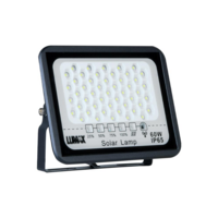 สปอร์ตไลท์โซล่าเซลล์ LUMAX 58-L0013 60 วัตต์ DAYLIGHT สีดำ