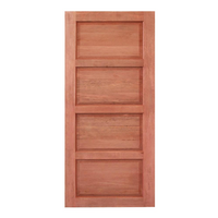 Redwood door 5-inch edge 4 panels VK 100x200CM