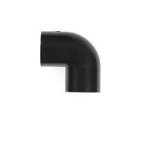 PVC elbow joint 32 mm. black