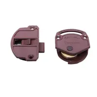 Sliding door wheel set BY TORA, plastic COMPO-35, 80 kg, pack of 2 sets