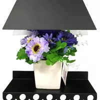 ไฟกิ่งใน CARINI LED VW0216-1B โลหะ สีดำ 1 หัว