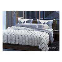 ชุดผ้าปูที่นอน 5 ฟุต 6 ชิ้น STEVENS COTTON FRESH DM20