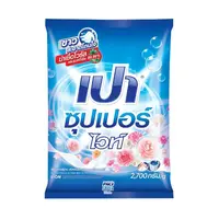 ผงซักฟอก PAO 2400 กรัม SUPER WHITE