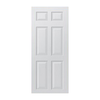 ประตู UPVC Lynn ภายใน ลูกฟักบานทึบ สีขาว YN06 เจาะลูกบิด 70x200 ซม.