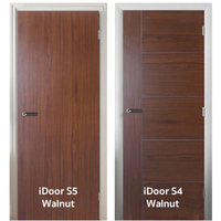 Melamine Door MDF iDoor S4 S5 Walnut