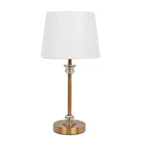 TABLE LAMP MD MT1698 CAR MT WH/CP