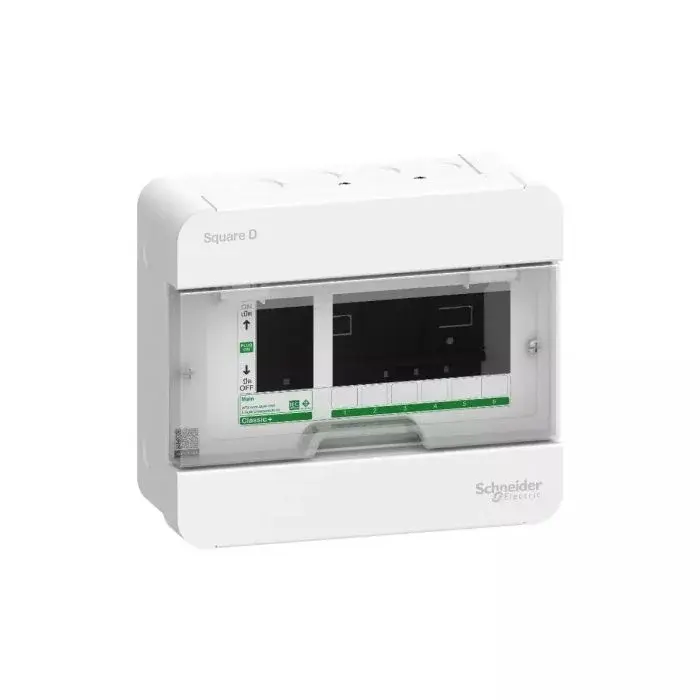 ตู้คอนซูมเมอร์ 6 ช่อง SCHNEIDER บัสบาร์เดี่ยว 240V-1