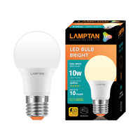 LAMPTAN A60 BRIGHT E27 10W Cool White LED Bulb, Pear Shape