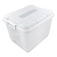 กล่องหูล็อคใส 90L 60.8x50.3x44.7ซม.