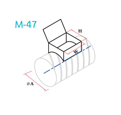 อุปกรณ์ท่อลม M-47 ช่องเซอร์วีส-1