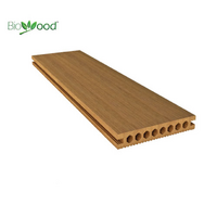 ไม้พื้น ไบโอวู้ด สี Brazillian Teak