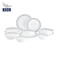ชุดจานชาม OPAL GLASS KECH MOANA 12 ชิ้น