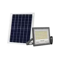 สปอร์ตไลท์โซล่าเซลล์ BRIGHT200W WW NAG AL สีเทา