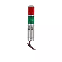 2-color LED tower lamp with buzzer and flashing light