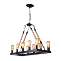MAXLIGHT Ceiling lamp FD-7365/10 E27 40W Black