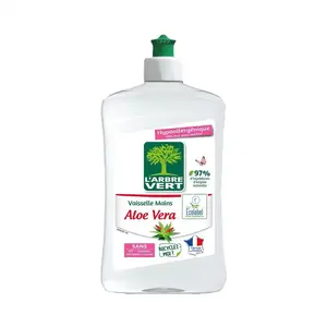 น้ำยาล้างจาน L'ARBRE VERT 500 มล. กลิ่นอโลเวร่า-1