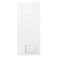 ประตูห้องน้ำ UPVC AZLE PZLS02เกล็ด 70X200WH
