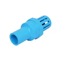 ฟุตวาล์ว หัวกะโหลก PVC ท่อน้ำไทย 1 นิ้ว สีฟ้า