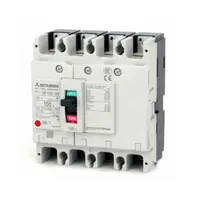 เบรกเกอร์ 100 แอมป์ MCCB MITSUBISHI 4 Pole 30kA ขนาดเฟรม 125A รุ่น NF125-SV