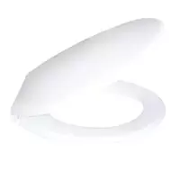 PLASTIC TOILET SEAT DM-1900 WHITE