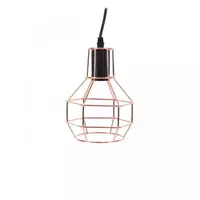 Chandelier 1 bulb, aluminum, model MD50148 CP HEAP