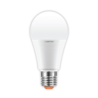 LAMPTAN BULB GLOSS E27 14W Warm White LED Bulb, Pear Shape