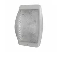 Outdoor wall lamp, plastic, 1 bulb, model 0071, white, FINEXT