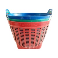 เข่งเบอร์ 6 36x36x32cm คละสี 706/K