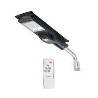 ไฟถนนโซล่าเซลล์ LUMAX 58-00282 40 วัตต์ DAYLIGHT สีดำ