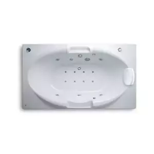 อ่างอาบน้ำวน+หมอน American Standard รุ่น CELLO TF-8210100-WT