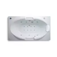 อ่างอาบน้ำวน+หมอน American Standard รุ่น CELLO TF-8210100-WT