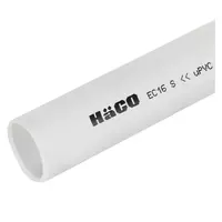 RIGID CONDUIT PVC 16MM EC16 2.90M WH HAC