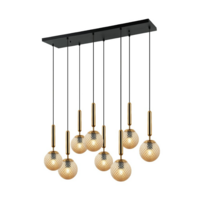 MAXLIGHT Ceiling lamp MD1173-8ABS/CE E14 40W Gold