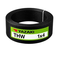 สายไฟ THW 4 ตร.มม. สีดำ YAZAKI