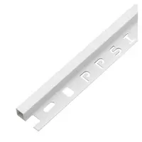 คิ้ว P.V.C PQG 1202001 12mm ขาว 2m