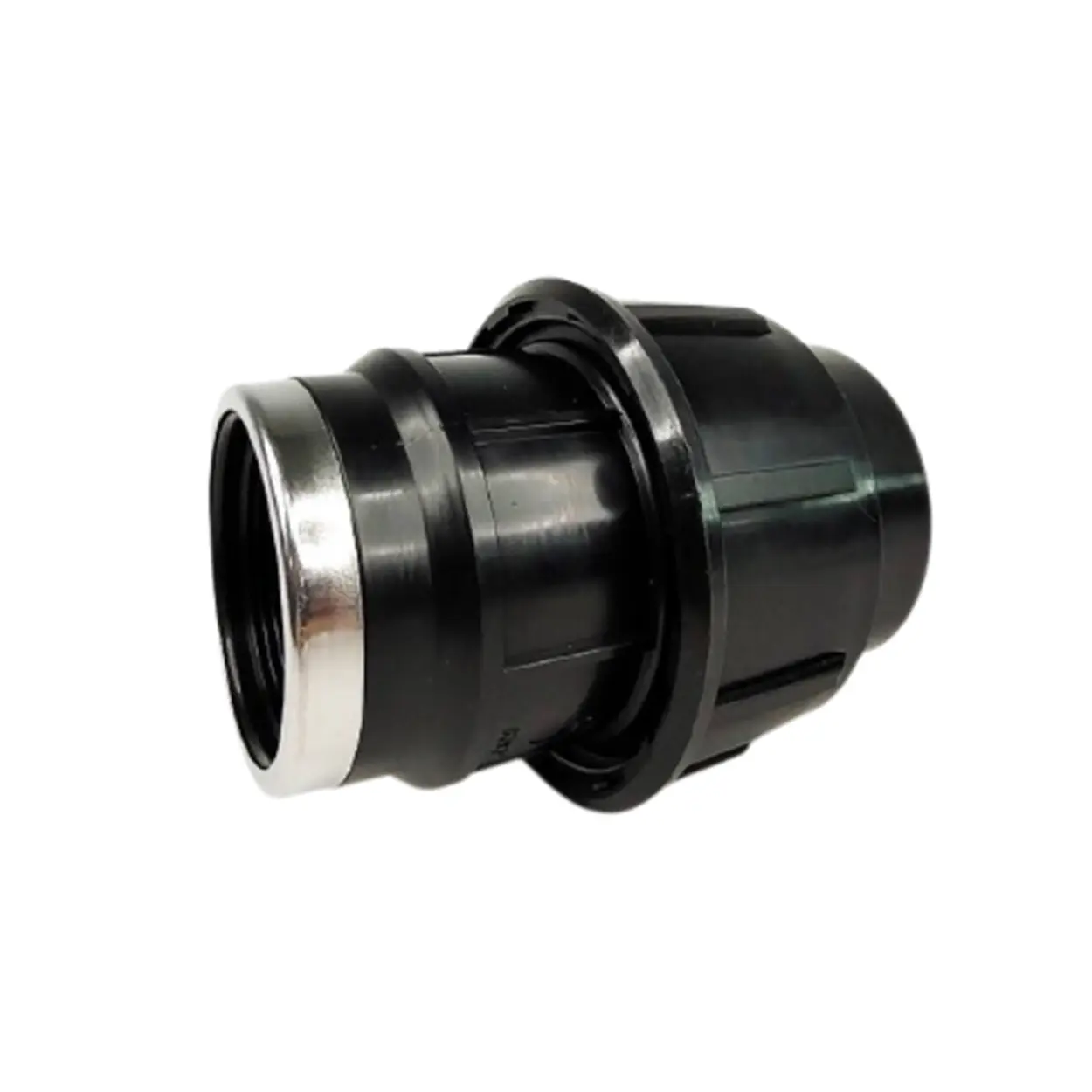 ข้อต่อตรงเกลียวใน แบบสวมอัด HDPE 63x2"-1