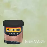 Jotun Majestic Design Pearl 7037 Sour Onion + 8373 Venere