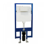 หม้อน้ำซ่อนผนังแบบกดหน้า (มีเฟรม) TOTO WH172A