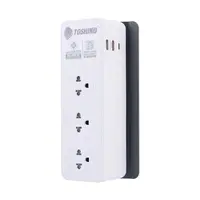 3-socket power strip, 2 USB ports, 1 TYPE-C, 2M CW20PD