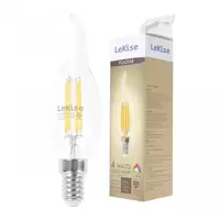 หลอดไฟ LED ทรง Candle 4 วัตต์ (Warm White) LEKISE