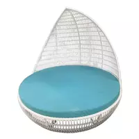 DAY BED IVY DB022 CURVE DAYBED WH